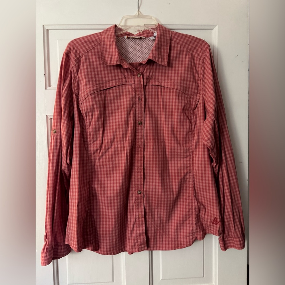 Orvis Red Gingham Fishing Shirt